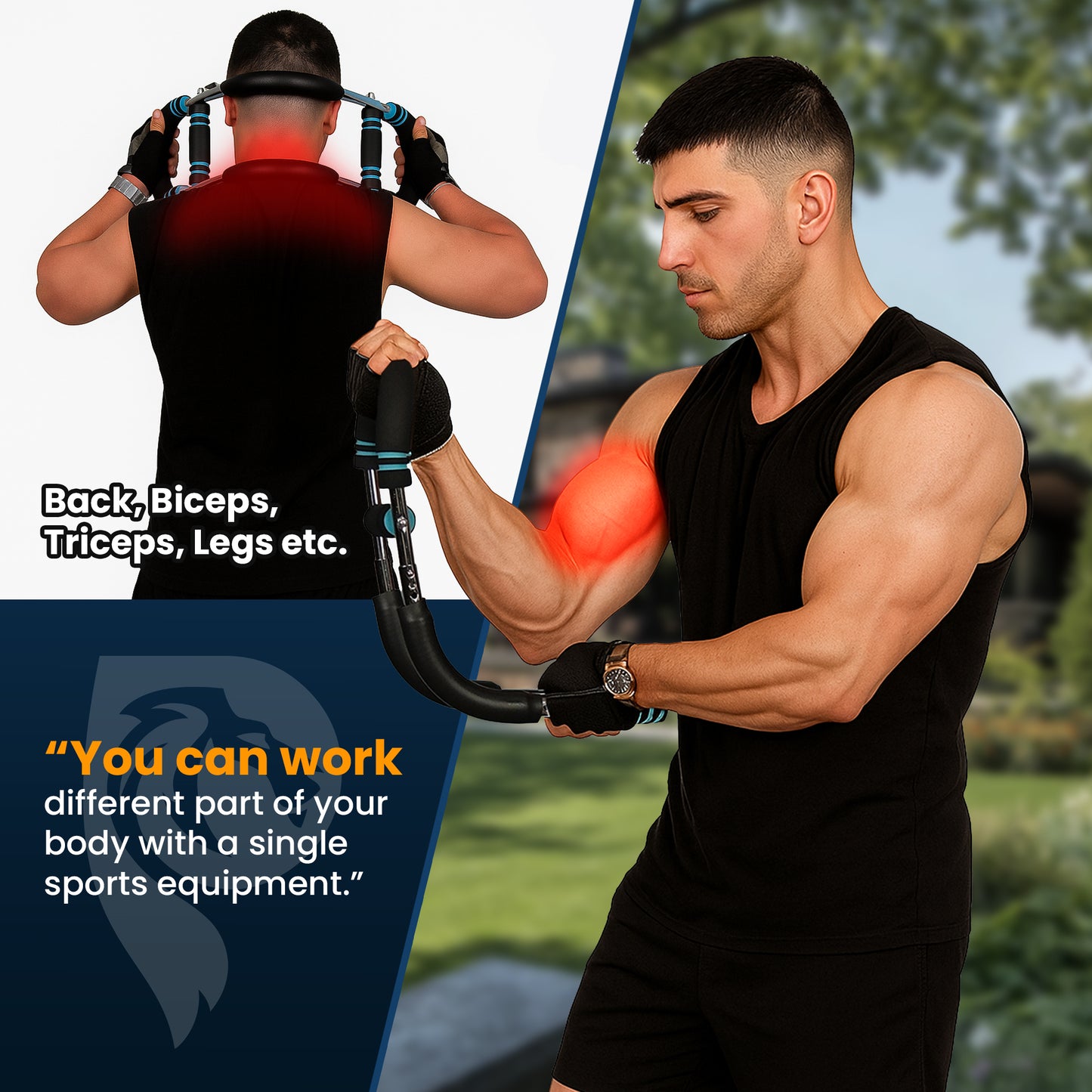 POSHLEO™ Twister Arm Trainer 60–110LB